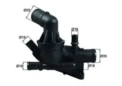 Termostat 80°C 11-Megane.III.IV-Scenic-Kadjar-Qashqai 1.6Dci 14-C-Seri (W205-S205)