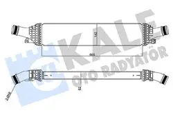 Turbo Radyatörü (Intercooler) 08 > Aı.A4-A5-Q5 1.8Tfsi-2.0Tfsi- TDI