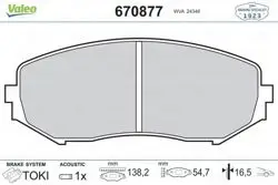 Fren Balata Ön 06-G.Vitara 1.6İ-2.0İ 16V 1.9D 16V