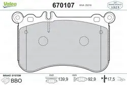 Fren Balata Ön 12-E-Seri (W212-S212)-S-Seri (W221)