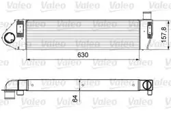 Turbo Radyatörü (Intercooler) 03-Megane.II-Scenic.II 1.9-2.0Dci