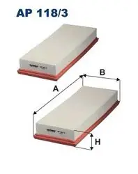 Hava Filtresi 01-12 C-Seri (W203-W204-S203-S204) E-Seri (W211-W212-S211-S212)