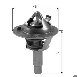 Termostat 90°C 02-07 C-Seri C180-C200 (W203-W204) E-Seri E200 (W211)
