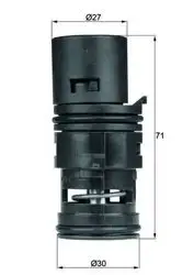 Termostat 80°C 00-05 3-Seri (E46)