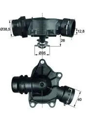 Termostat 88°C 00-03 3-Seri (E46) 5-Seri (E39)