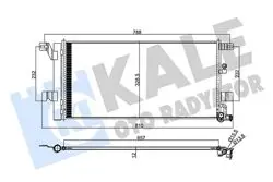 Klima Radyatörü (Kondenser) 16-A4-A5 19-A6-A7