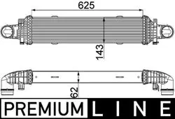 Turbo Radyatörü (Intercooler) 07-C-Seri (W204-S204) E-Seri (W212-S212) Glk-Seri (X204)