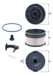 Mazot Filtresi 17-C-Seri (W205) E-Seri (W213)
