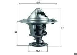 Termostat 82°C 96-Focus-Fiesta 02-Fusion 1.4-1.6 16V