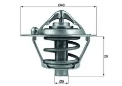 Termostat 82°C 96-Focus-Fiesta 02-Fusion 1.4-1.6 16V