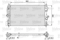 Motor Su Radyatöru A.T Opel Astra J A17dtc-A17dte-A20dth-Zafira C A20dth