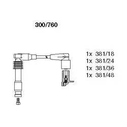 Buji Kablosu Takımı Chevrolet Captiva 2.4 / Epica 2.0-300 / 760