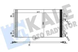 Klima Radyatörü (Kondenser) 01-05 Laguna.Iı