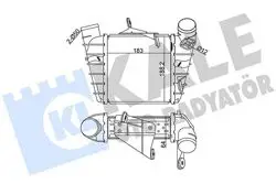 Turbo Radyatörü (Intercooler) 06-Polo-Fabia-Ibiza 1.4Tdi