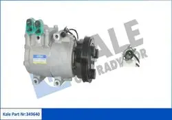 Klima Kompresörü Hyundai Accent 1,3-1,5-1.6 2000-2005 [4Pk V Kayış Kasnagı] [123.5mm]