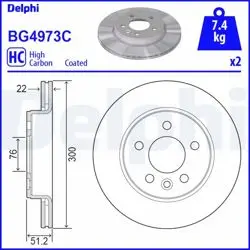 Fren Aynası Arka Çiftli Paket Crafter 2.0 16-Dasa-B-C \ Daua-B-C \ Dava \ Dawa Man Tge 2.0 TDI 16 -