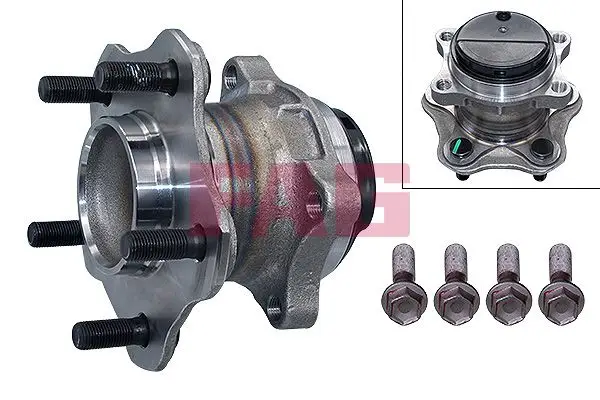Teker Poryası Arka Rulmanlı Nissan Juke F15 2010-/ ABS Li