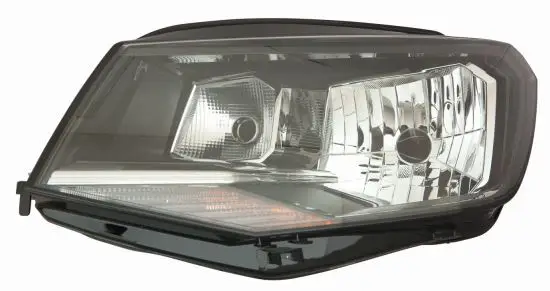 Ön Far Sol Motoru Uzerınde Siyah Volkswagen Caddy 15 -