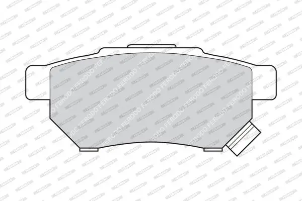 Fren Balata Arka Civic 96-00 Concerto 89-Integra 97-Jazz 08-/ 25 99-45 99-200 95-400 95-/ Zr 01 -