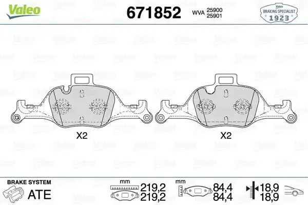 Fren Balata Ön 19-Bw.3-Seri 17-5-Seri-X3-X4-X5