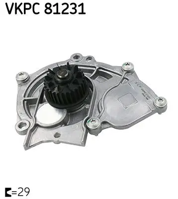 Devirdaim-Tek Pompa (VW Golf 13-Passat 15-Polo 15-Audi A3 13-20 A4 13-A5 12-A6 15 -)