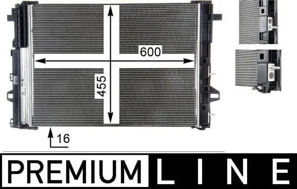 Klima Radyatörü X117 13-18 W176 13-18 W246 13-18 C117 13-18
