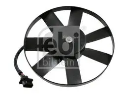 Fan Motoru Büyük Olan (150 / 80W 345mm) Bora Bcb Polo A3 Tt Cordoba Ibiza IV Leon Toledo II Fabia