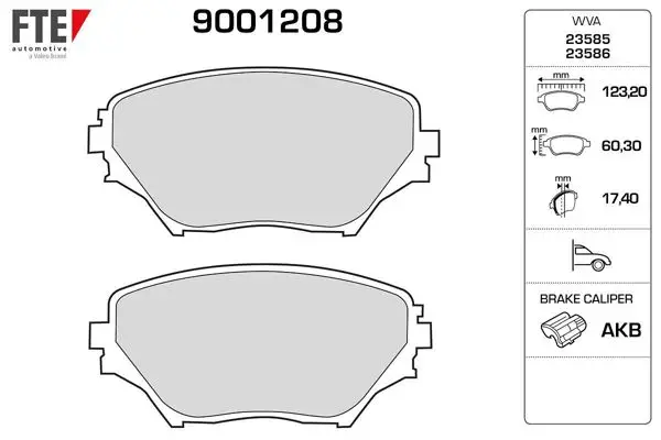 Ön Fren Balatası Rav4 00-05