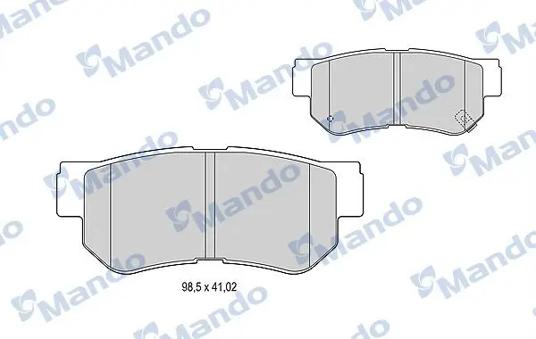 Hyundai Getz  Sonata Matrix Arka Fren Balatası