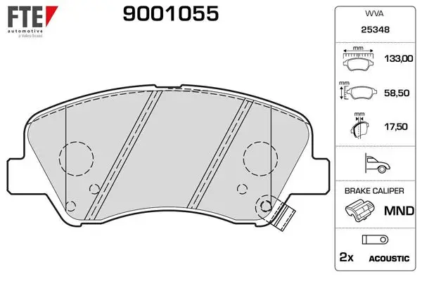 Ön Fren Balatası Accent Blue 2011- Kia Rio 2011-