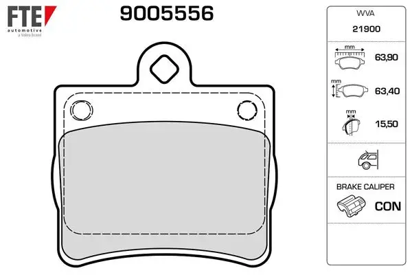 Fren Balatası Arka C-Class W202 94-00