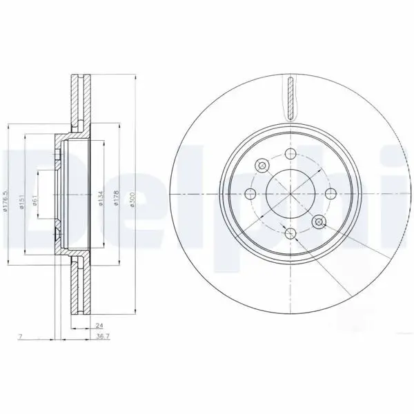 Fren Diski Ön Scenic II 03-Grand Scenic II 04-Havalı 300mm 4 Bijon