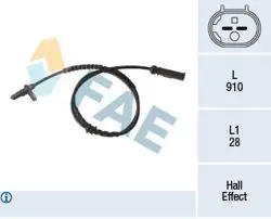 ABS Sensörü Ön Sağ Sol Xdrıve BMW E60 F10 F07 F11 F12 F06 F01 F02 F03 F04