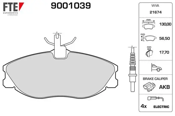 Ön Fren Balatası P406 Xantia Xu10j2te Es9j4 Ew12j4 (94 04) P306 Gtı Xsara Vts Xu10j4rs