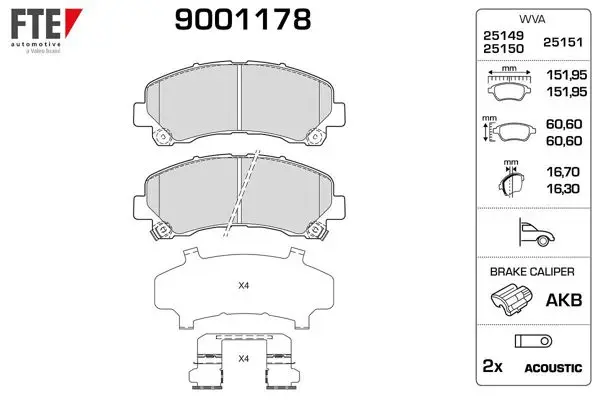 Ön Fren Balatası Isuzu D Max 10 -