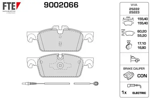 Ön Fren Balatası P508 P508 Sw 1.6 VTI,1.6 Thp,1.6 HDI,2.0 HDI,2,2 HDI 11 / 10 -