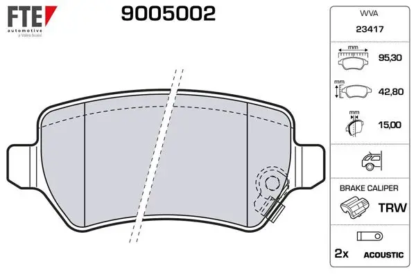Arka Fren Balatası Astra G 1,2I / 1,6I / 1,8I 16V 1,7Dtı / Astra H 1.6 / 1,7Cdtı 04 -