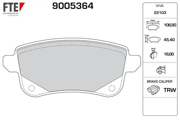 Disk Fren Balatası (Arka) Renault Grand Scenic 1.2 01 / 13-Scenic 12 / 08