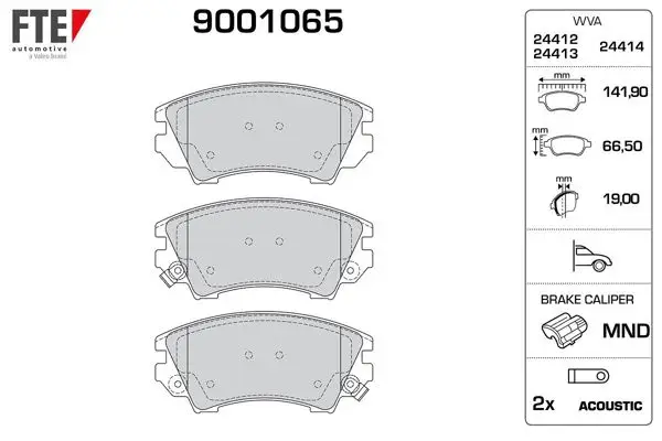Ön Fren Balatası Insignia Astra J Zafira C 17 Inch Jant