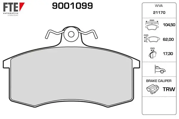 Ön Fren Balatası Samara 86 95 Nıva 90 95 Forman 92 95