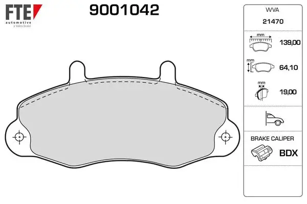 Ön Fren Balatası Transit T12 91 00