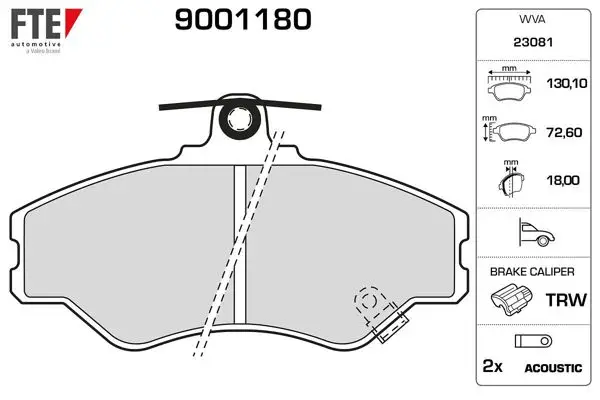 Ön Fren Balatası Hyundai H100 Minibüs 1994-2005 H100 Kamyonet 1993-2003