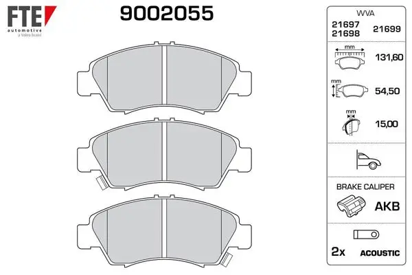Ön Fren Balatası Honda Civic 1.4 1992 2000 Honda City Jazz 2004 2008