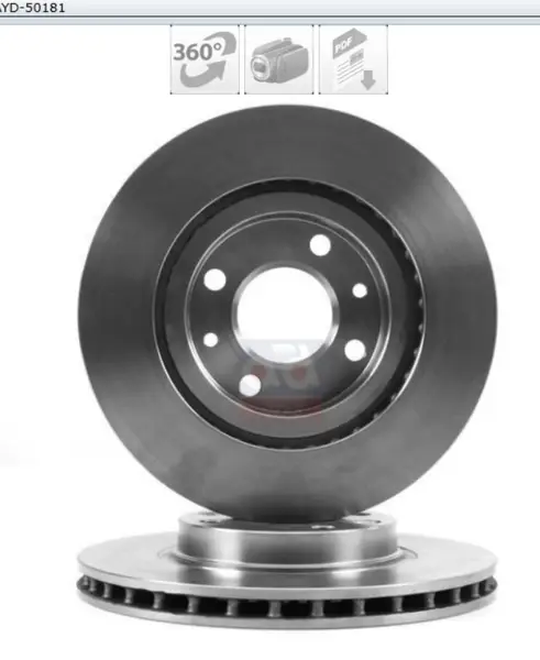 50181 / Disk On (Ad) 13-Clio.IV-Logan Icten Havalandırmalı /