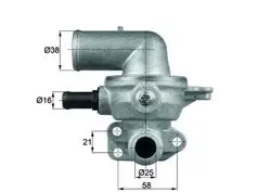 Termostat Chrysler Voyager 2.8
