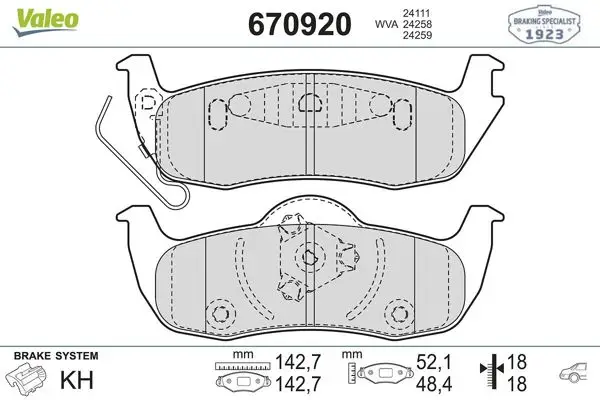 Fren Balata Arka 05-11 Grand Cherokee