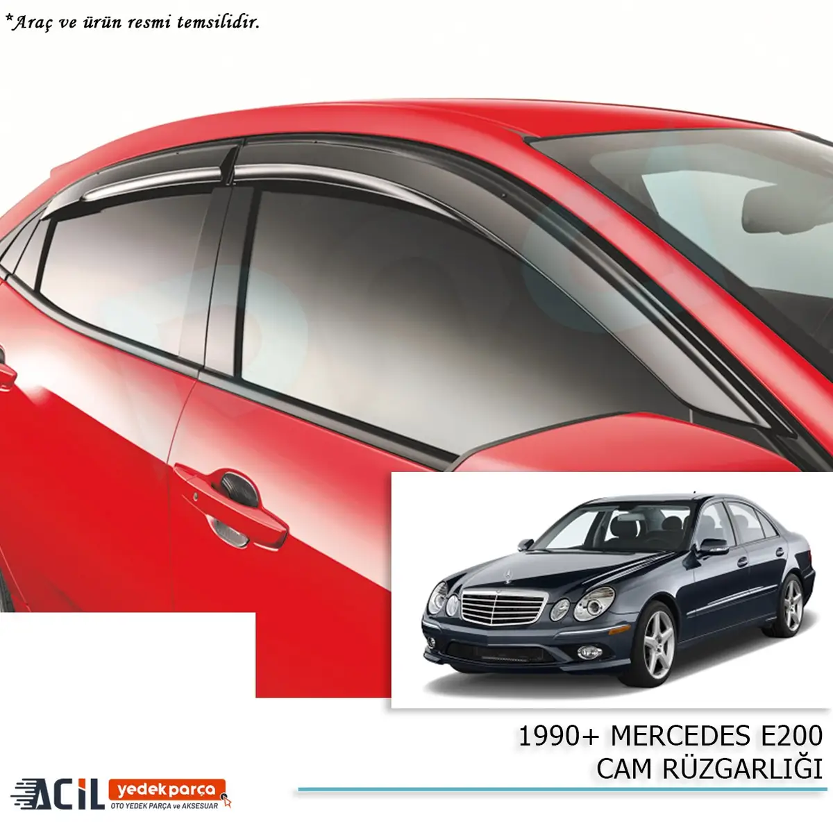 1990+ MERCEDES E200 – W210 CAM RUZGARLIGI
