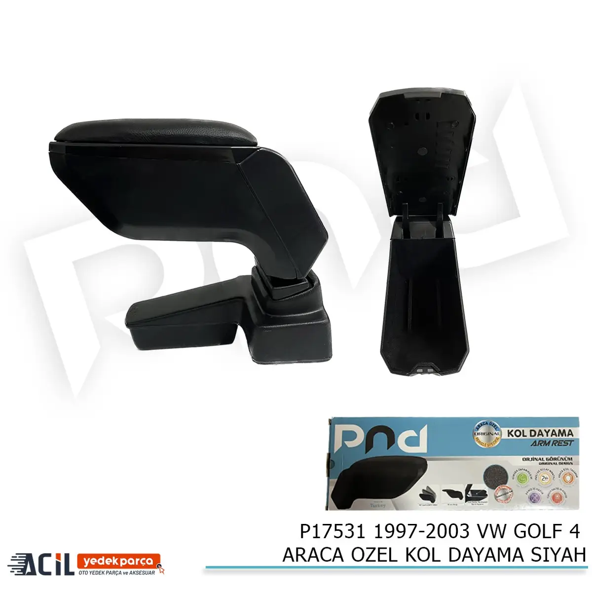 1997-2003 VW GOLF 4 ARACA OZEL KOL DAYAMA SIYAH