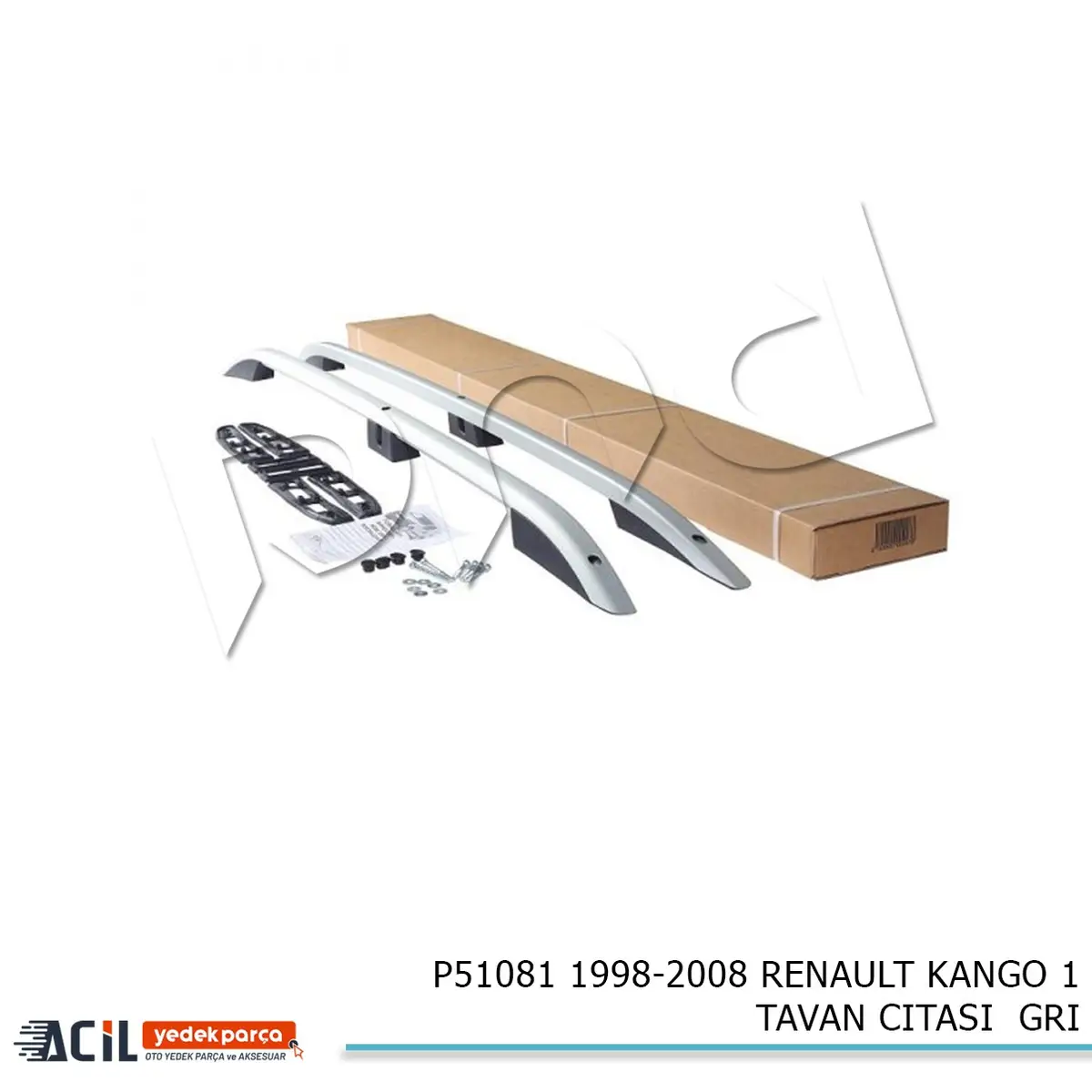 1998-2008 RENAULT KANGO 1 TAVAN CITASI  GRI