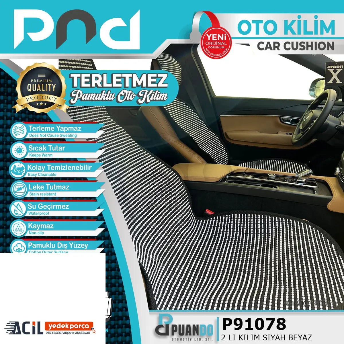 2 LI KILIM SIYAH BEYAZ